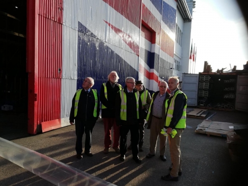 Visit to Wight Shipyard 4th December 2019